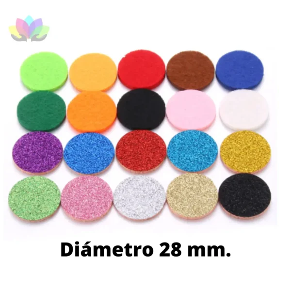 Almohadilla de repuesto para collar de aromaterapia Leoexpress.shop 05 Collar Difusor Para Aromaterapia, Estilo Medallón - Con 10 Esponjas De Repuesto.