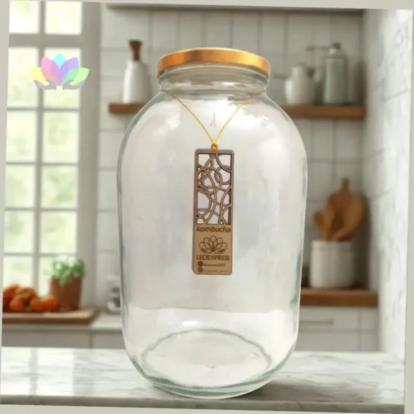 Kit Inicio De Kombucha Para Preparar En Casa - Probiótico Natural - Manual De Instrucciones.