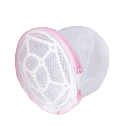 Bolsa De Lavandería Redonda Para Ropa Interior 15*15 Cm - Bolsa  De Malla Con Cierre.