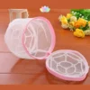 Bolsa de lavandería Leoexpress.shop 03 Bolsa De Lavandería Redonda Para Ropa Interior 15*15 Cm - Bolsa De Malla Con Cierre.