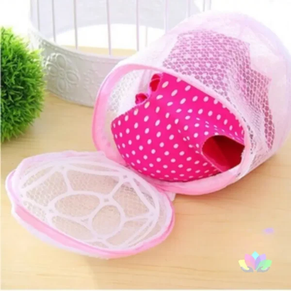 Bolsa de lavandería Leoexpress.shop 06 Bolsa De Lavandería Redonda Para Ropa Interior 15*15 Cm - Bolsa De Malla Con Cierre.