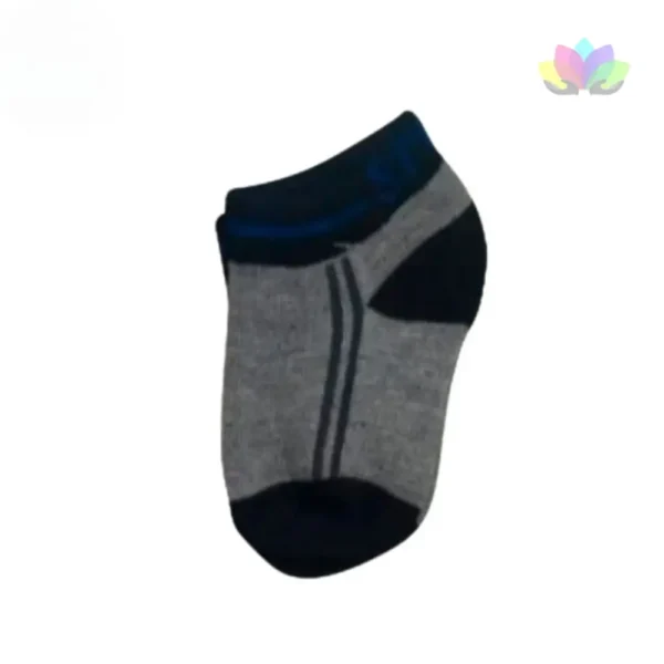 Calcetines Para Niños - Medias Y Tobilleras Niño Bebé Colores En Escala De Grises X 3 Pares.