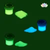 Pigmento Fotoluminiscente - Brilla En La Oscuridad - Colores: Green - Green 3D - Blue X 50 G.