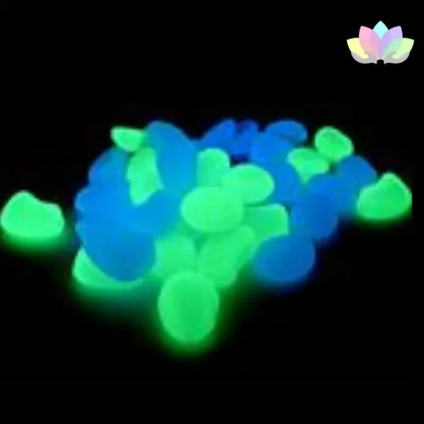 Pigmento Fotoluminiscente - Brilla En La Oscuridad - Colores: Green - Green 3D - Blue X 50 G.