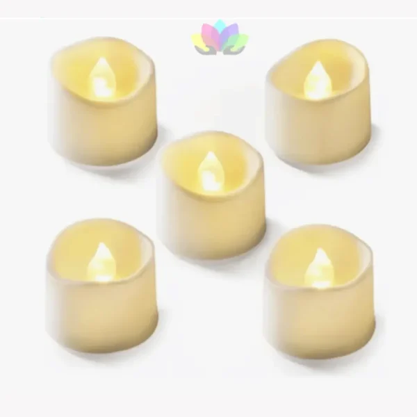 Velitas Led Con Baterías Incluidas -  Sin Derrames De Esperma - Sin Riesgo De Accidentes.