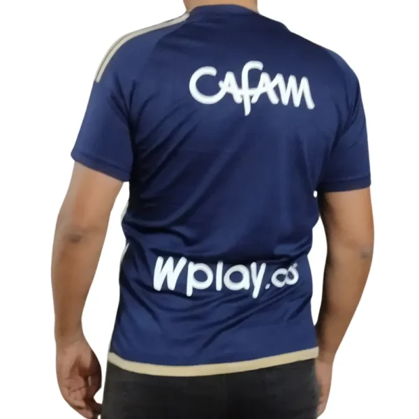 Camiseta Deportiva Para Dama y Caballero - Diseño Equipo Millonarios Azul