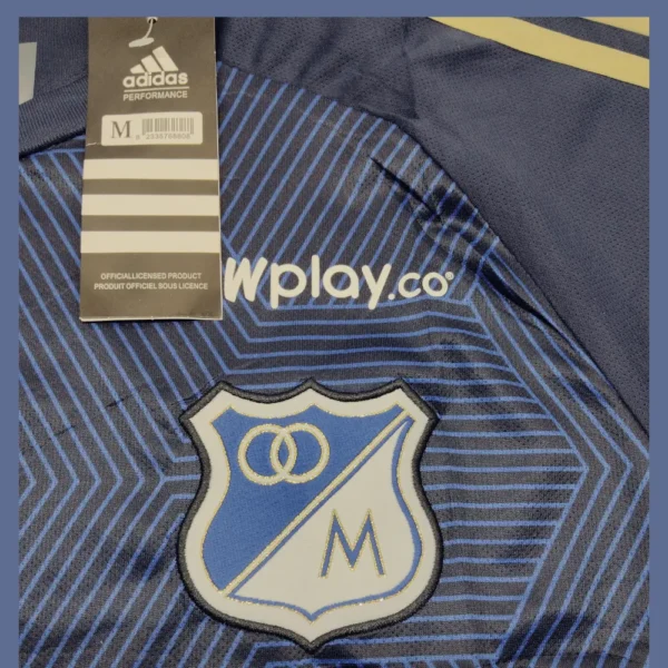 Camiseta Deportiva Para Dama y Caballero - Diseño Equipo Millonarios Azul