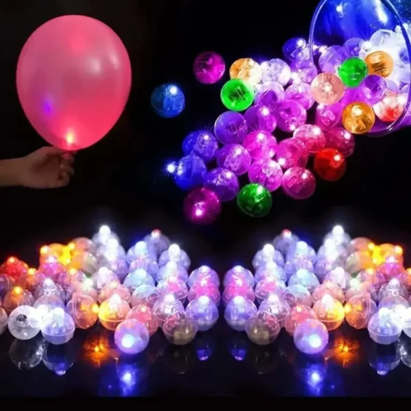 Esferas Luminosas Led Para Globos - Decoración De Bebidas Y Otros Proyectos De Decoración
