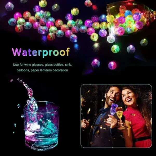 Esferas Luminosas Led Para Globos - Decoración De Bebidas Y Otros Proyectos De Decoración