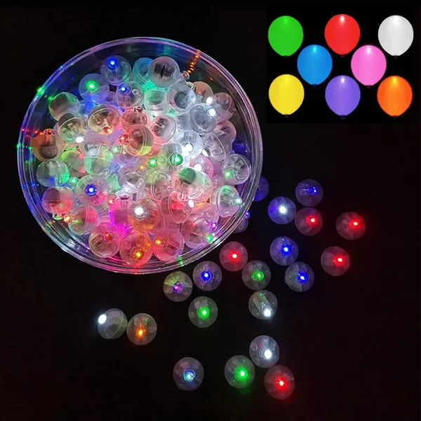 Esferas Luminosas Led Para Globos - Decoración De Bebidas Y Otros Proyectos De Decoración
