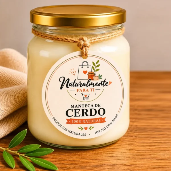 Manteca de cerdo Manteca De Cerdo 100% Natural Para Mesa y Cocina